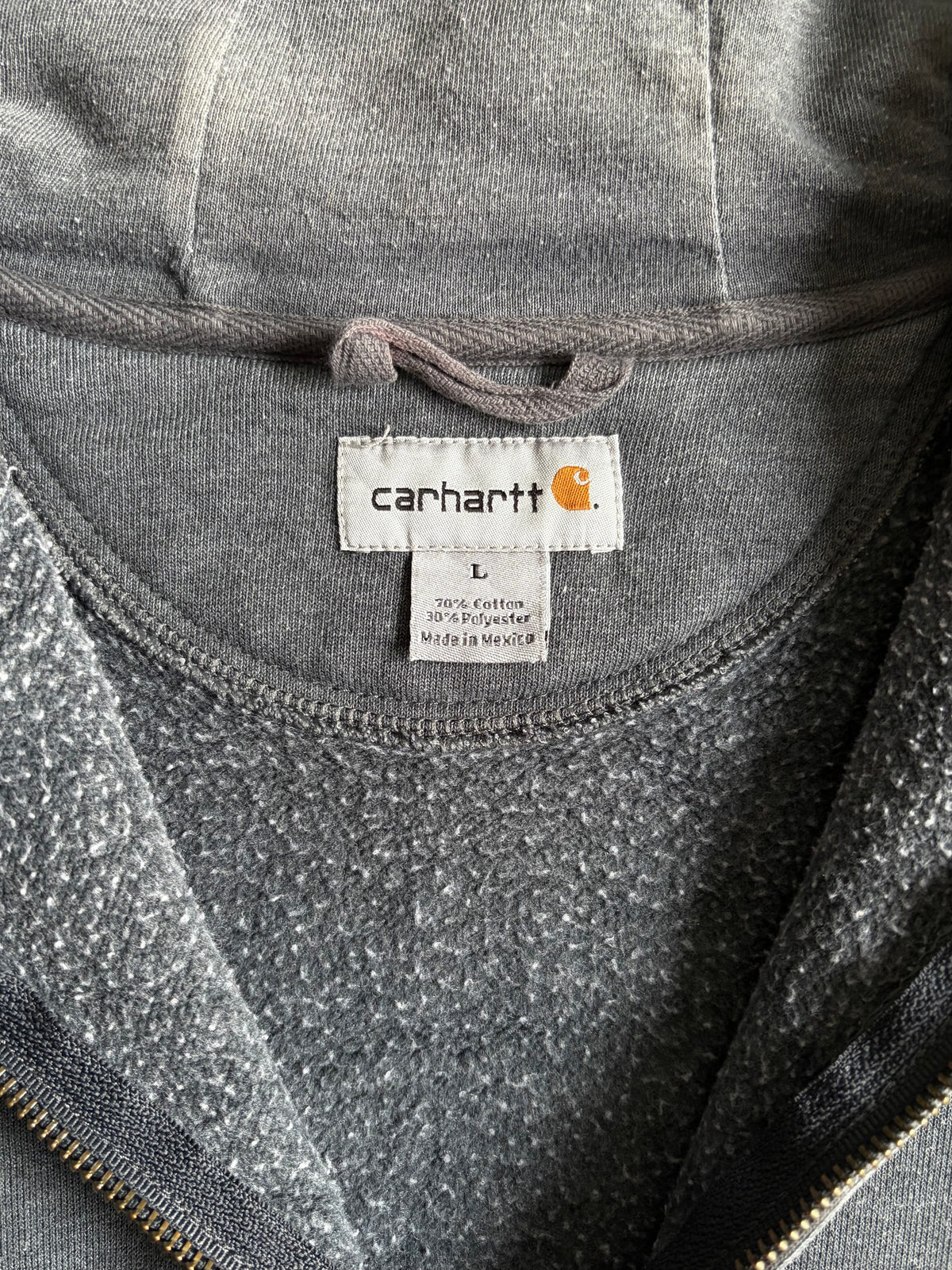 00's carhartt zip up sweat hoodie