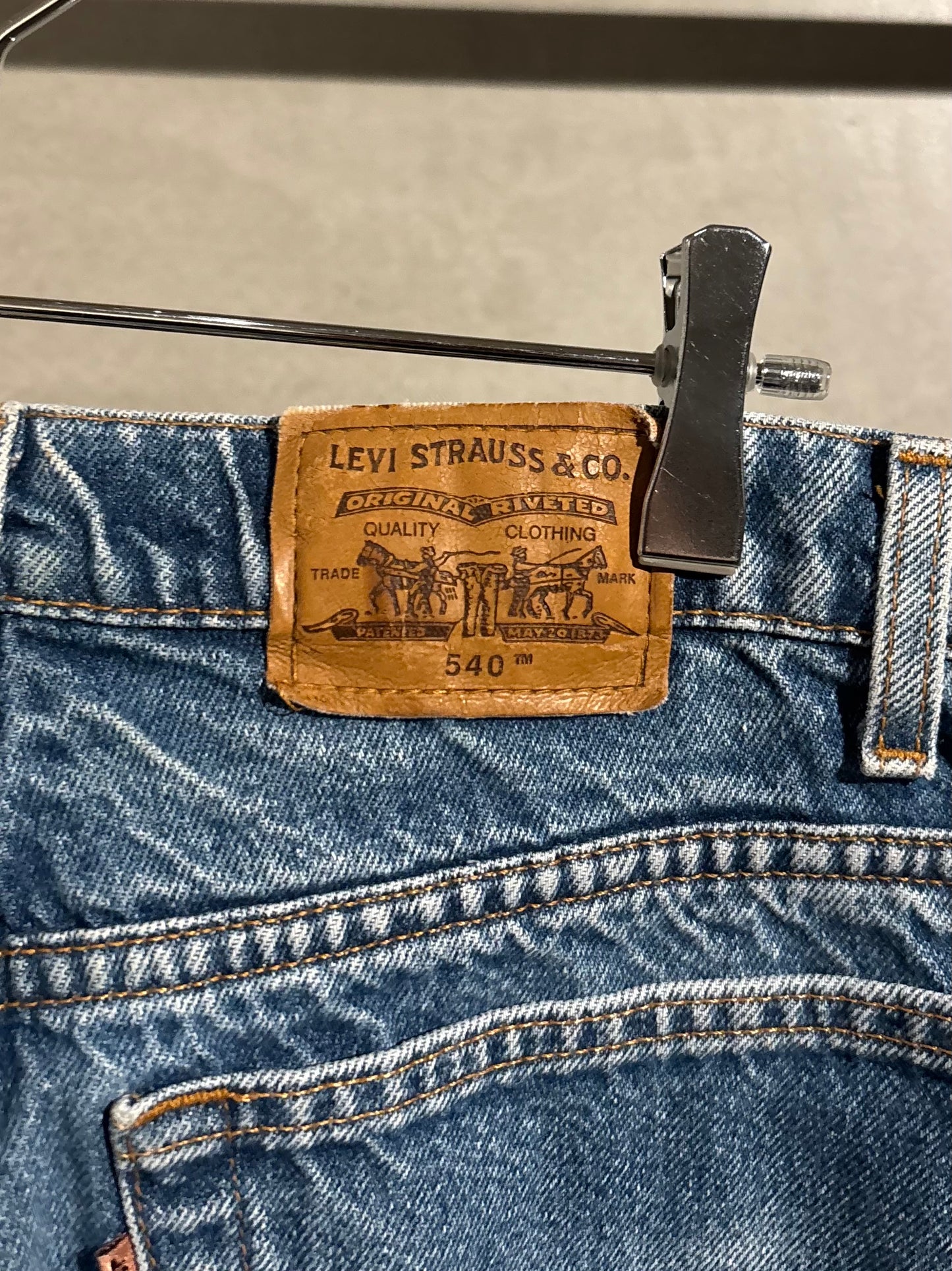 90's Levi's 540 denim pants “Made in MEXICO”