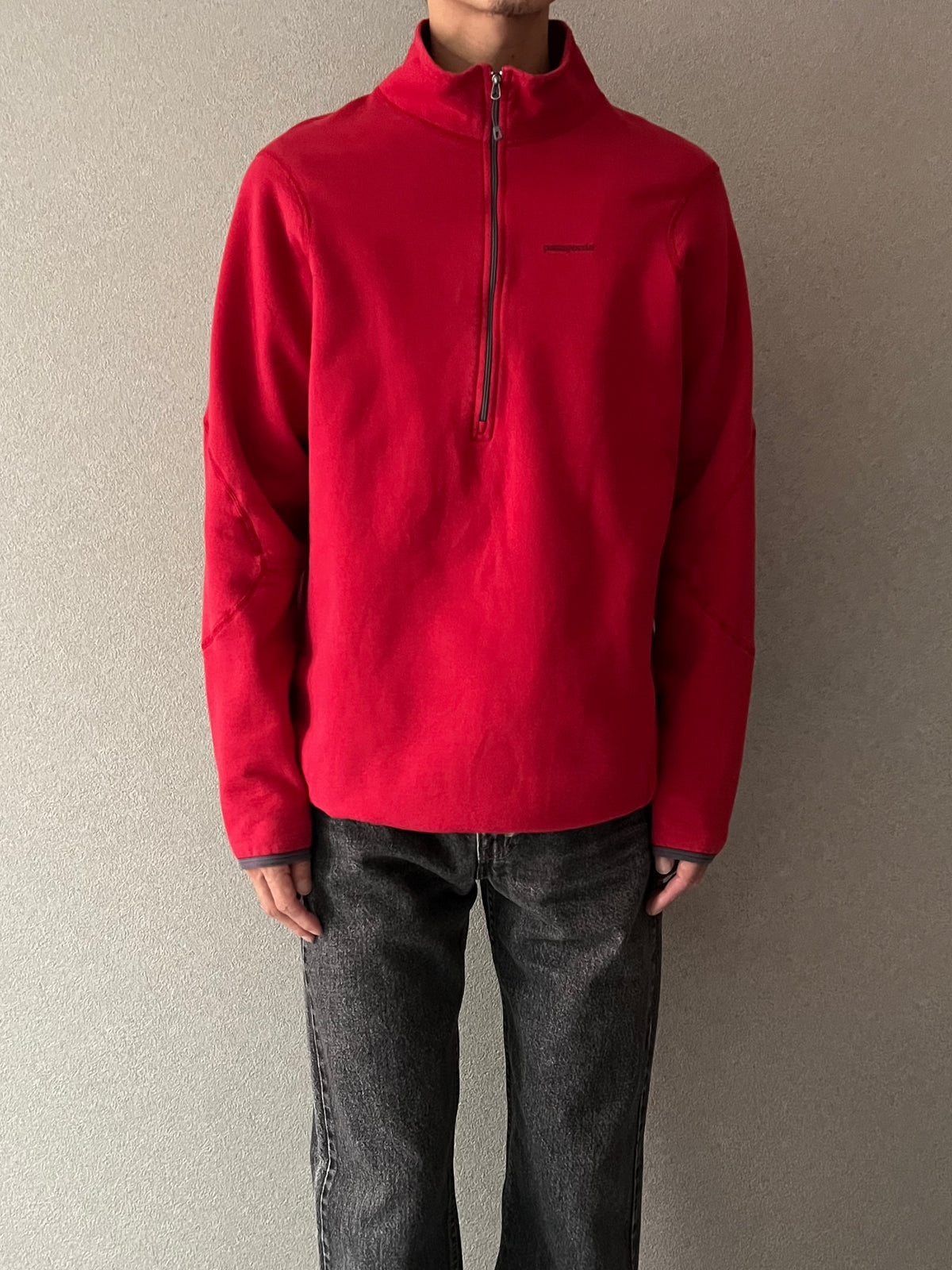 00's patagonia half zip sweater