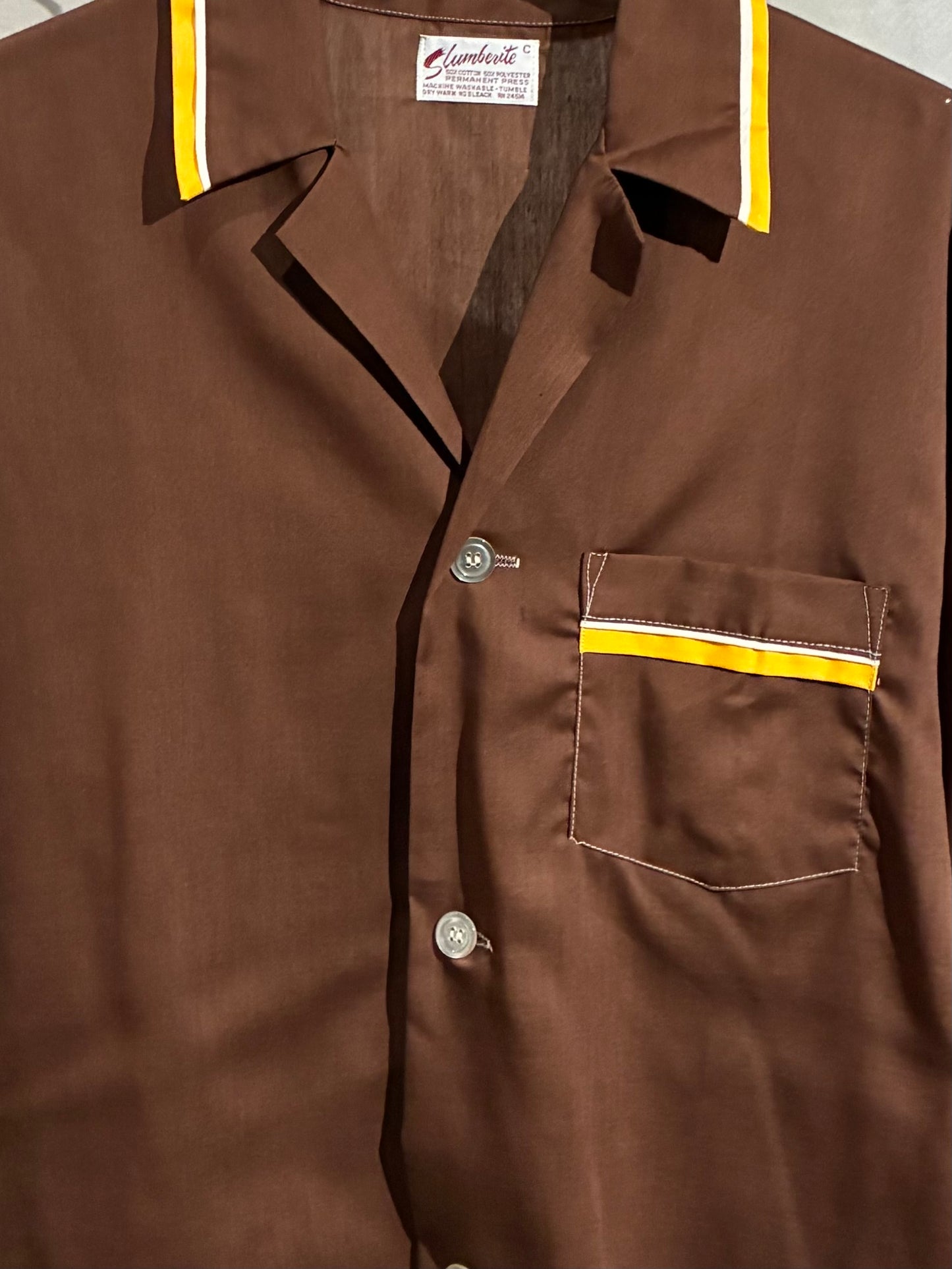 70's Slumberite pajama shirt