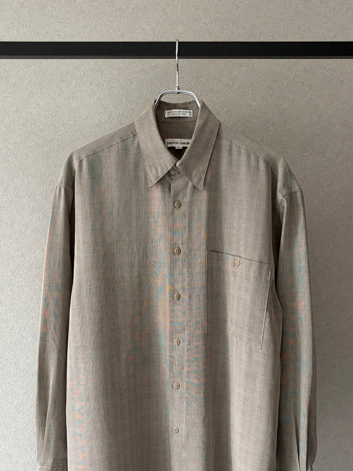 90's pierre cardin rayon shirt