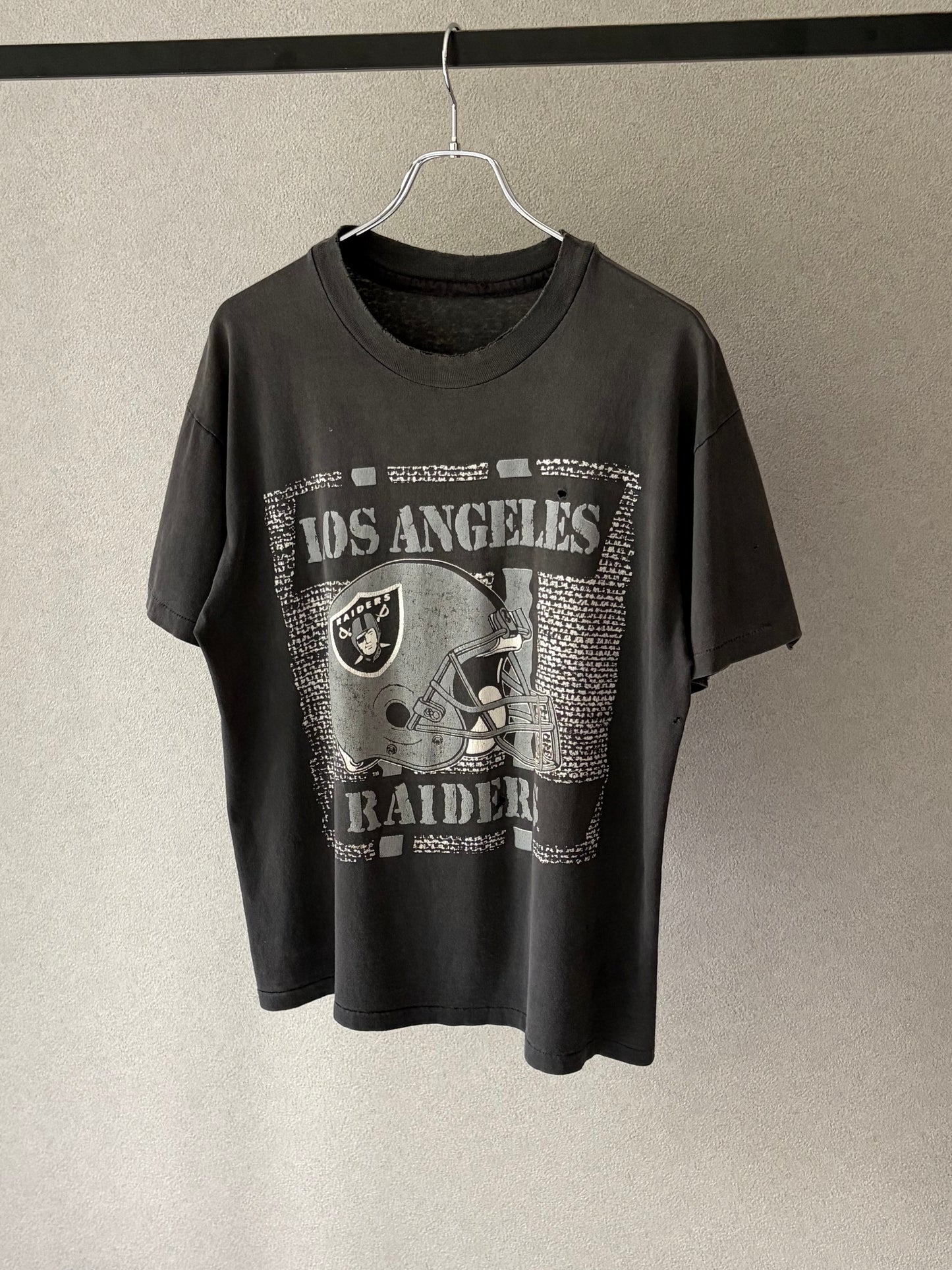 90's LOS ANGELES RAIDERS printed t-shirt