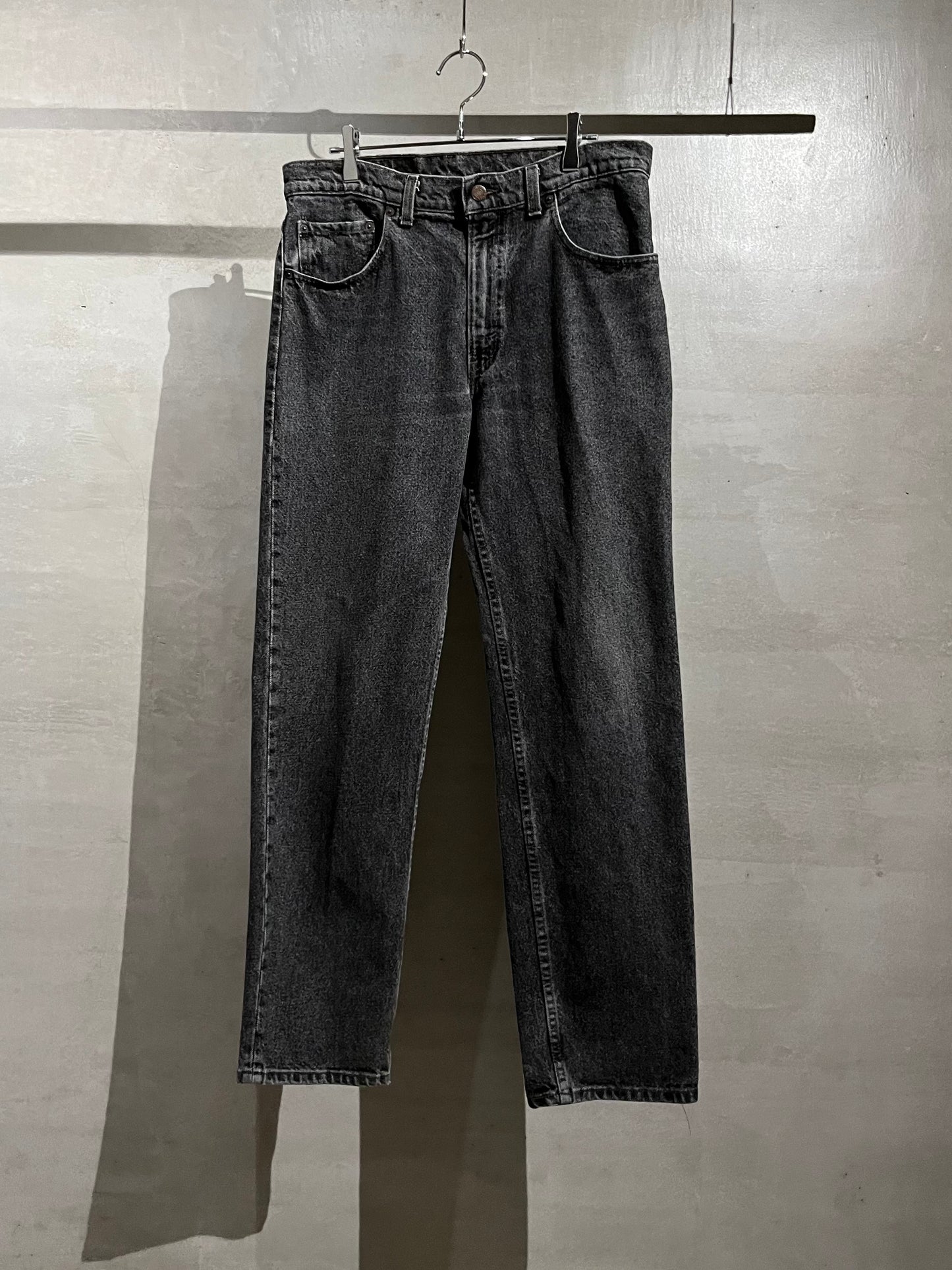 80's Levi's 505 yarn dyed denim pants “Made in USA”