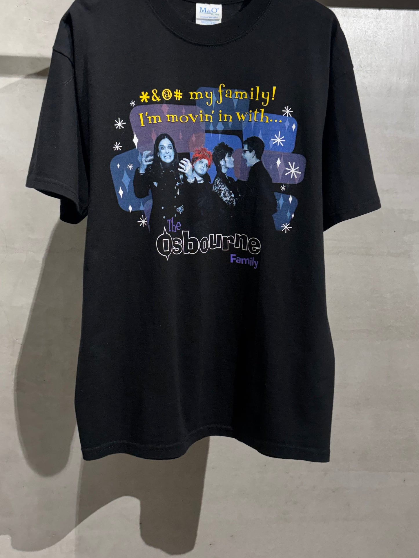 90's〜 The Osbourne Family movie t-shirt