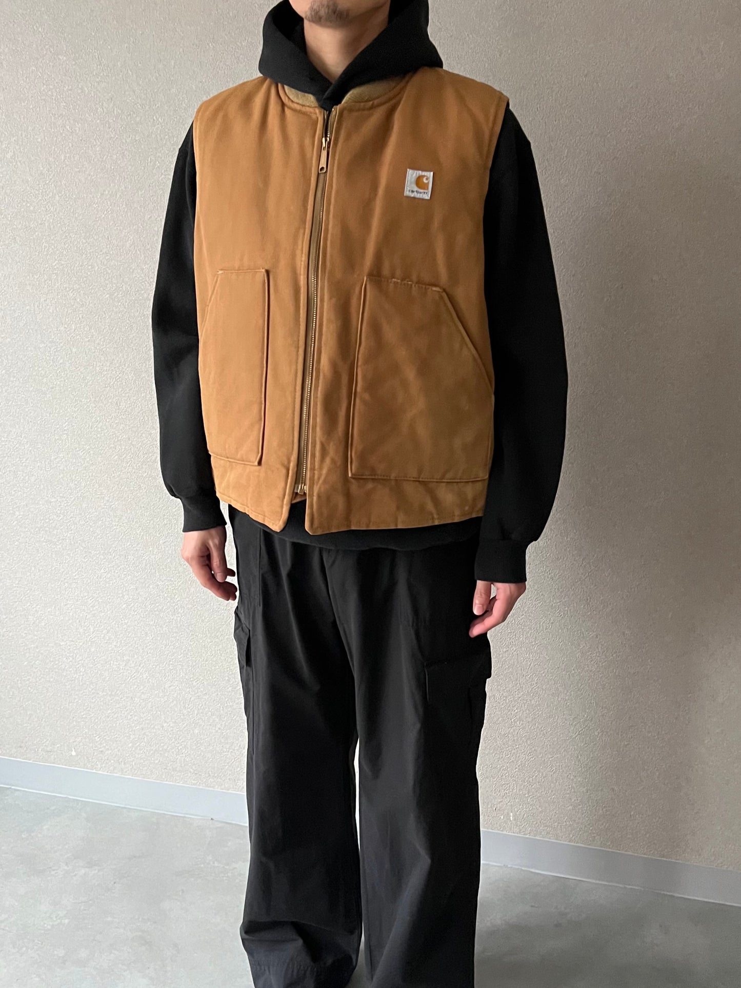 80's carhatt duck vest “Made in USA”