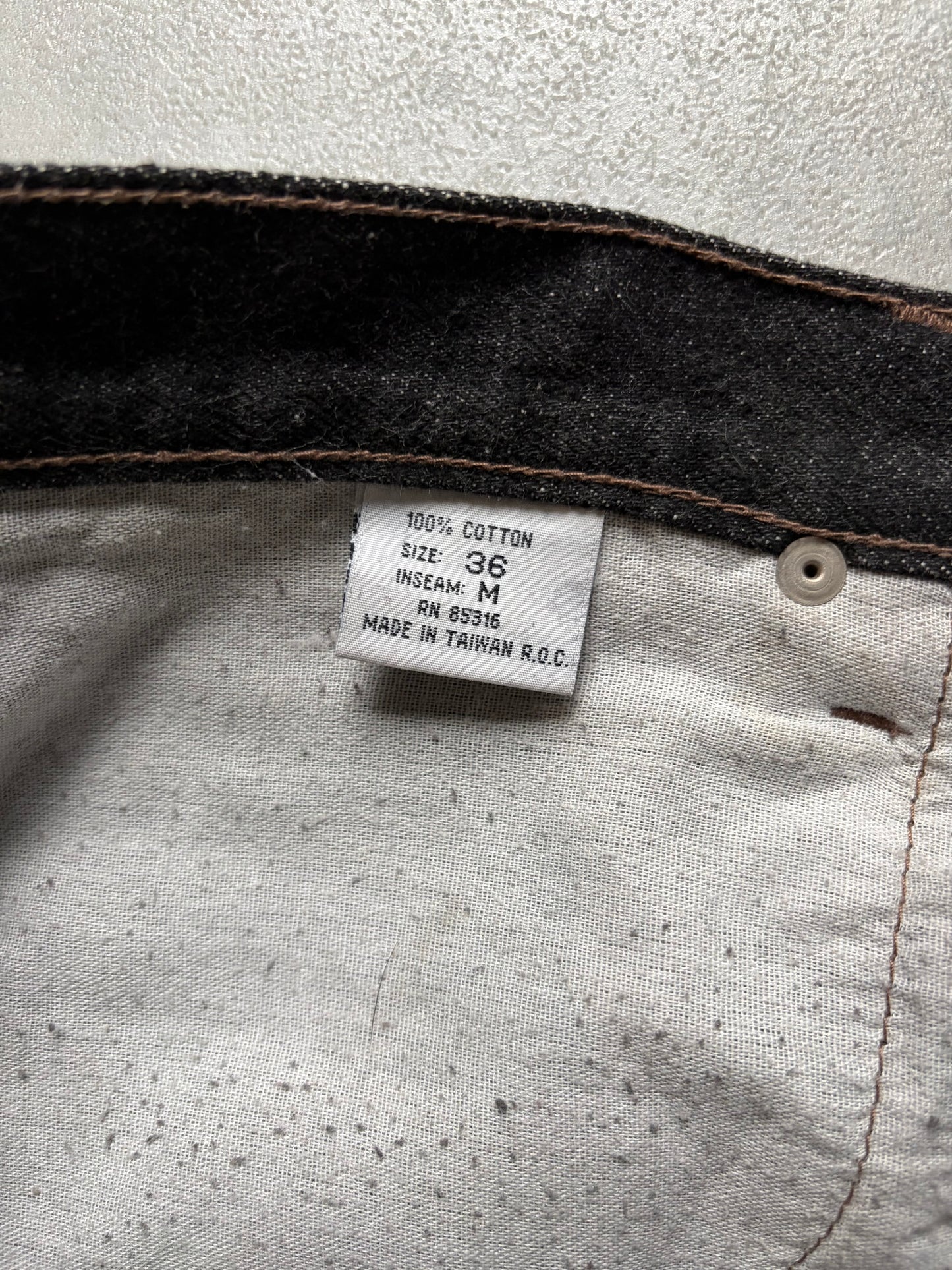80's〜 JORDIN yarn dyed denim pants