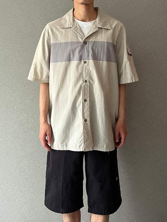00's Levi's silverTab open collar shirt