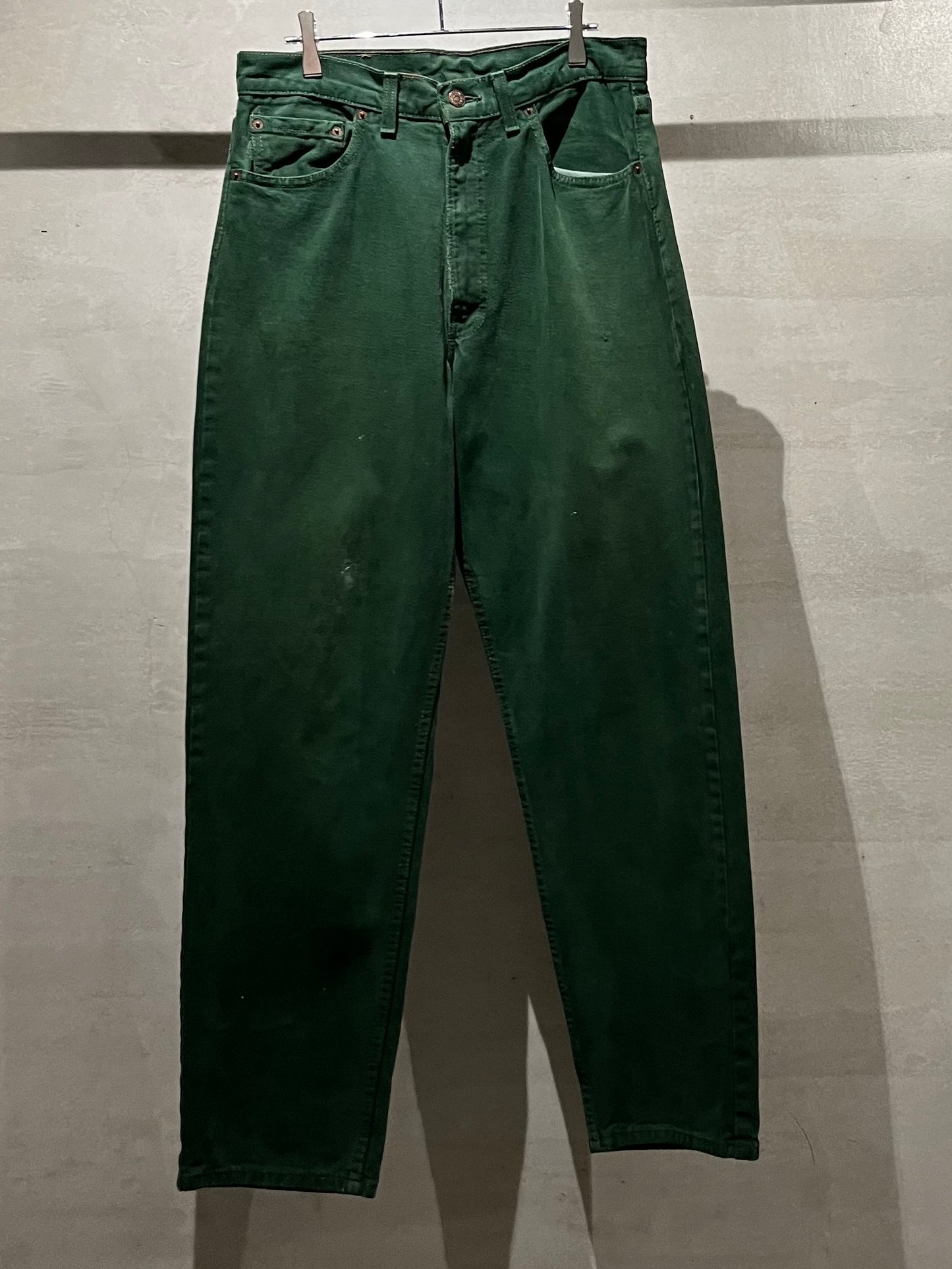 90's Levi's 554 denim pants "Made in USA"