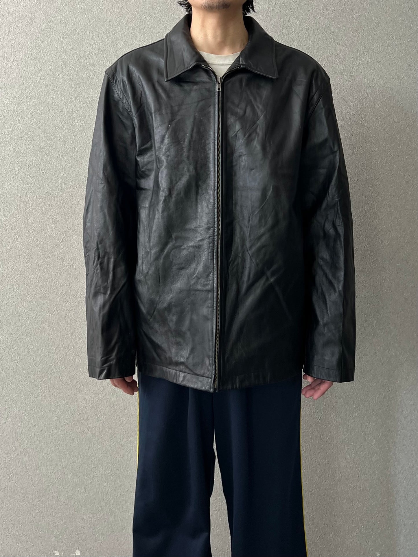 00's GAP leather jacket